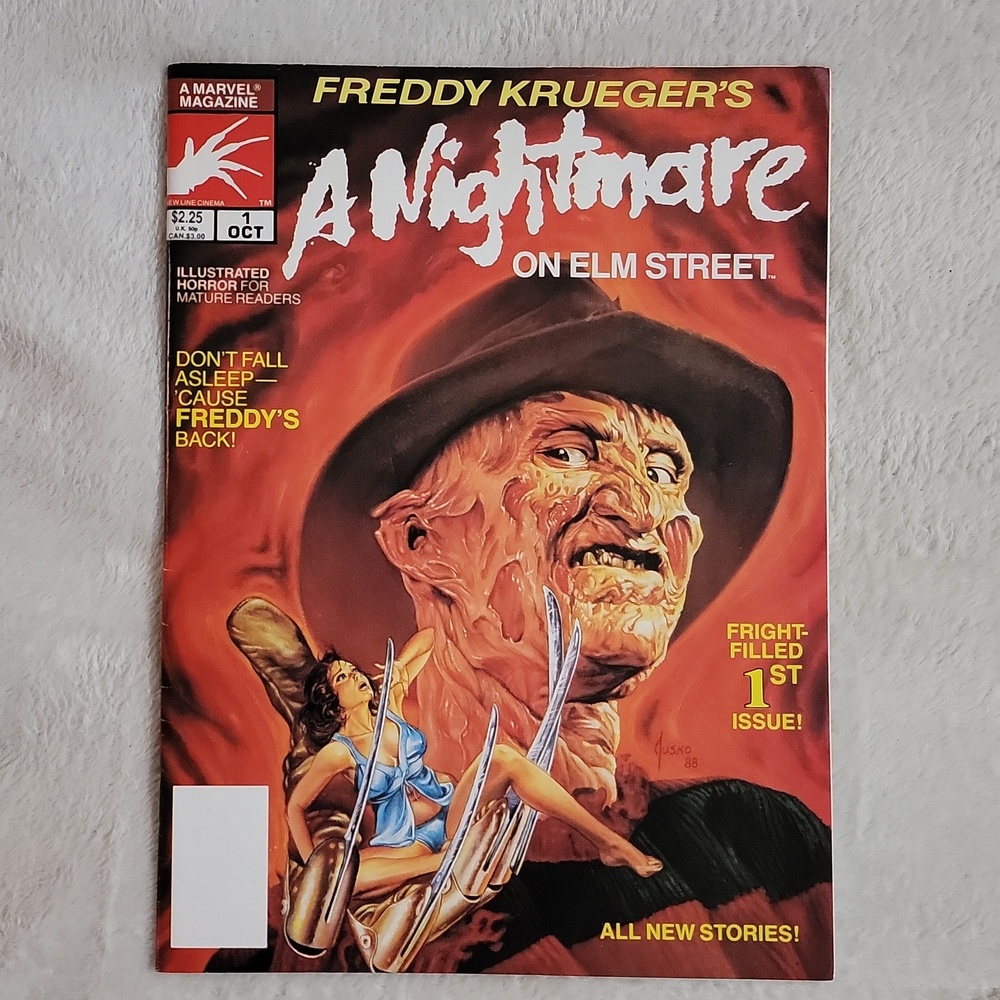 Freddy Krueger's A Nightmare On Elm Street Comic Book part 1 & 2 1989 - Picture 2 of 16